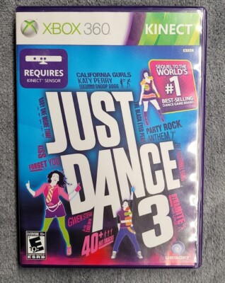 Just Dance 3 Complete XBOX 360 Kinect Ubisoft
