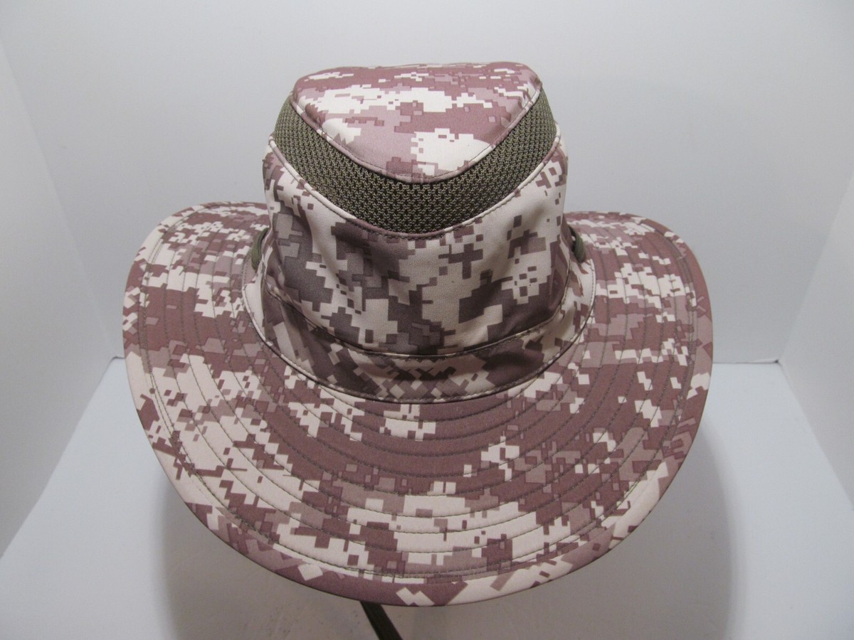 Herschel Hat Co. H&H Brown Digital Camouflage Safari Outback 