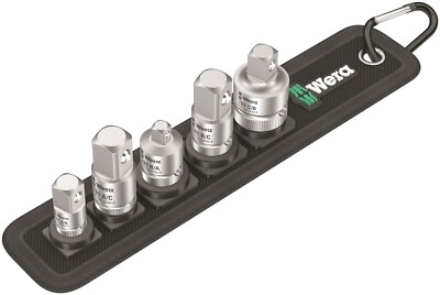 Wera 781/5 Set 1 Socket Wrench Adapter Set 05042680001