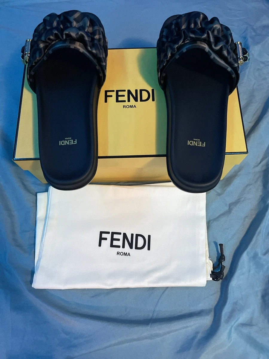 Fendi roma best sale slides