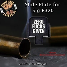 Zero F  - Back Slide Plate for Sig Sauer P320