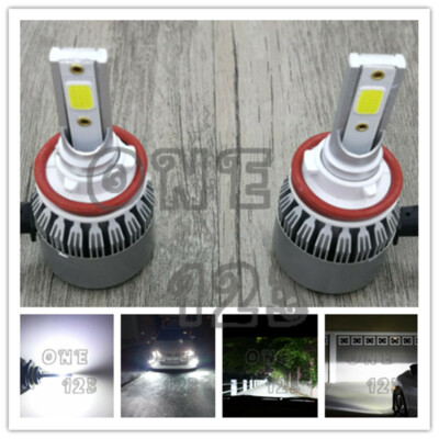 CSP LED Headlight H8 H9 H11 6000K Super White Low Beam Fog Light DRL Bulbs Kit