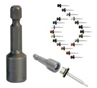 1/4 Stecknuss Bit 8Mm Magnetisch FüR Edelstahlschrauben Sechskant Trapezblech