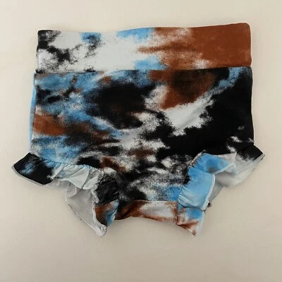 Angel Dear x Spearmint Love Crinkle Tie Dye Blue Ruffle Bloomers 3-6 Months NWT - Image 1 of 4