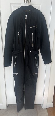 Balmain x HM Men’s Jumpsuit Boiler suit Sz Small