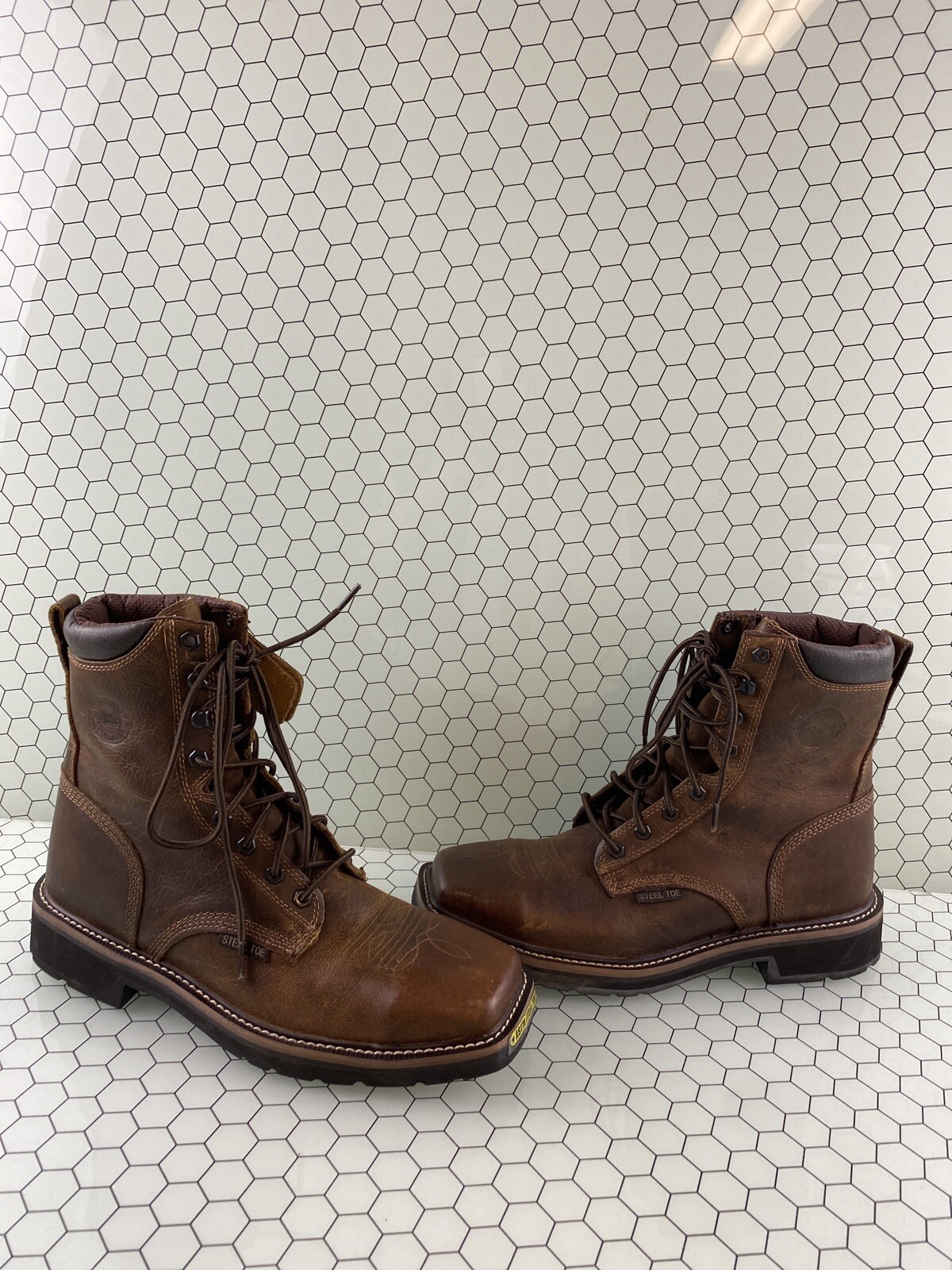 youth lace up work boots