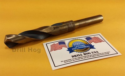 Drill Hog 11/16'' Drill Bit 11/16'' Silver Deming Bit Cobalt HSS Lifetime Warranty