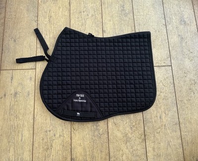 Legacy Equestrian Pro-Tech GP Schabracke schwarz - Pony/Warmblut - neu mit Etikett sehr guter Zustand