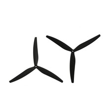 Gemfan 1507-3 / 15" Heavy-lift Tri-Blade Propeller 1CW 1CCW 2-Pack - Black