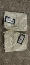 2 Pack Women’s White Corset Top Zip Front Zipper Accent Solid Regular Size 8