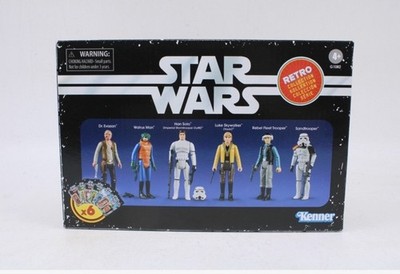 Kenner Star Wars Retro Collection Han Solo 6-Pack Action Figures Multipack