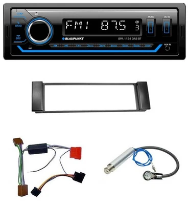 Blaupunkt Bluetooth USB DAB MP3 Autoradio für Audi A3 8L 00-03 A6 C5 00-04 Aktiv - Bild 1 von 4