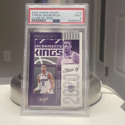 2020-21 Panini NBA HOOPS Class of 2020 Tyrese Haliburton PSA 9 #12 RC