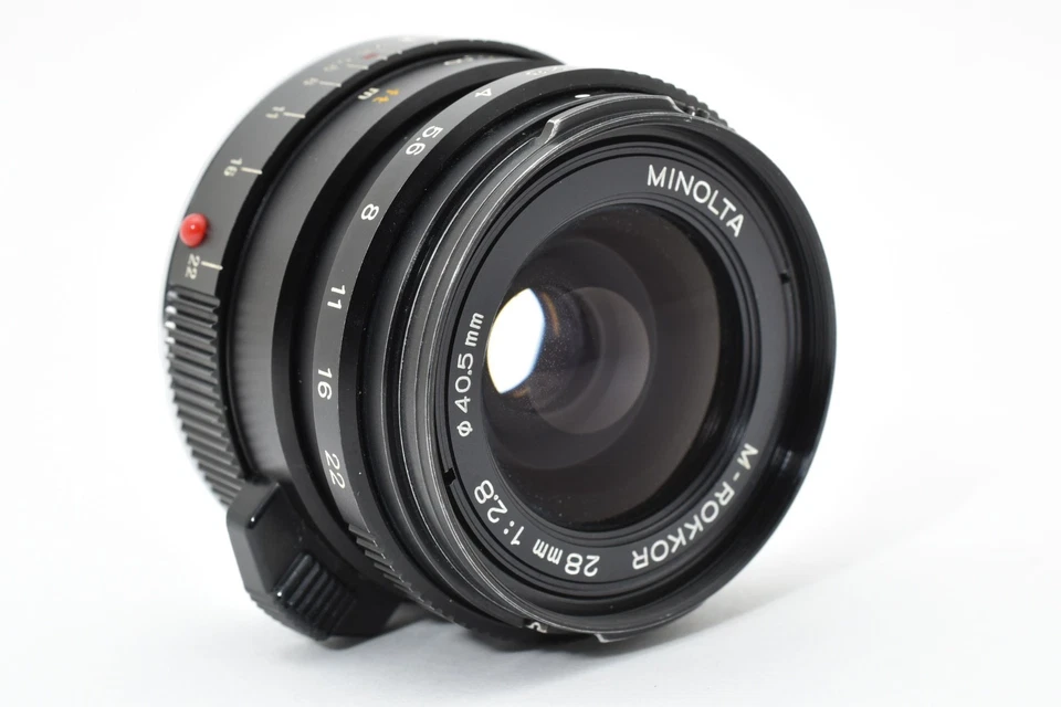 [Near MINT] Minolta M-Rokkor 28mm f/2.8 Lens for CLE Leica M Tested From JAPAN - Image 4 of 4