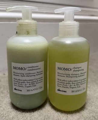 Davines Momo Shampoo Conditioner Set 300ml Feuchtigkeitsspendend 10,1fl Oz Gelbe Melone