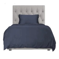 Hotel Sheets Direct Bamboo Navy Duvet Cover Bed Twin-XL New! ⚡️ Free Shipping