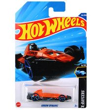 2025 Hot Wheels 64/250 Arrow Dynamic Transparent Orange 1/64 Diecast Model Car