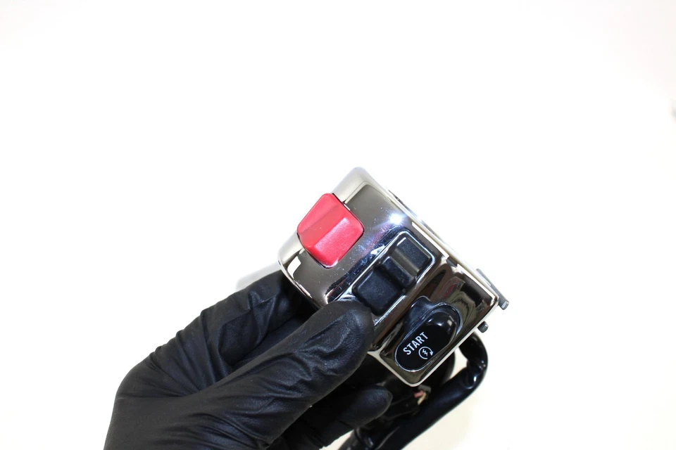 2003 03 Victory V92 V92C Juego de interruptores de manillar de cromo clásico Foto 2 de 4