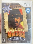 Mad Dog McCree: Gunslinger Pack (Nintendo Wii, 2009) CIB