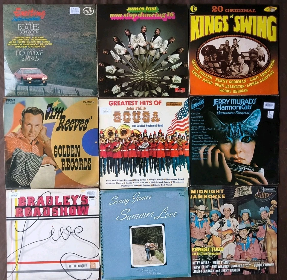 7.  JOBLOT BUNDLE:   72 X  VINYL LP"S MIXED GENRES - Image 4 of 4