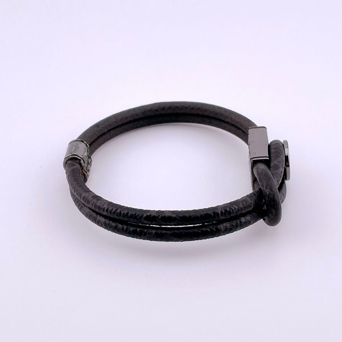 Louis Vuitton Loop It Monogram Eclipse Bracelet M… - image 2
