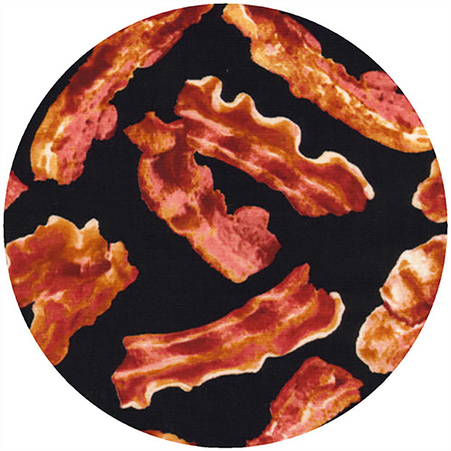 Открывалка для банок Andreas с круглым силиконовым ковриком, бекон, 6,25 дюйма