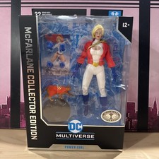 McFarlane Collector Edition DC Multiverse Power Girl 31 Chase Platinum Figure