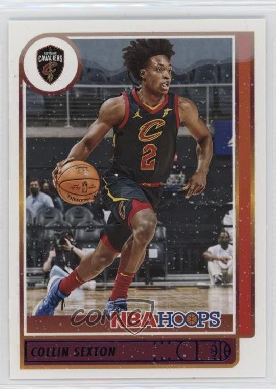 2021-22 Panini NBA Hoops Purple Winter Collin Sexton #85 10ou
