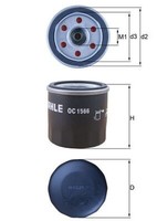 Knecht ÖLfilter Ø65,3Mm