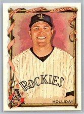 2023 Topps Allen & Ginter #334 Matt Holliday - Colorado Rockies