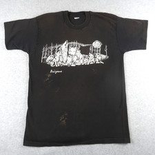 Vintage 90s Wolf Wolves T Shirt Large L Arizona Wildlife Nature Single Stitch