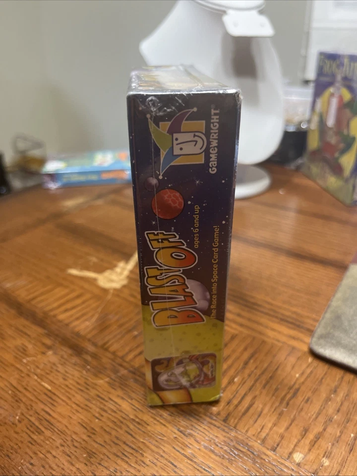 СОВЕРШЕННО новая винтажная карточная игра Blast Off The Race Into Space! Gamewright, 2002 Fun США - Изображение 2 из 4