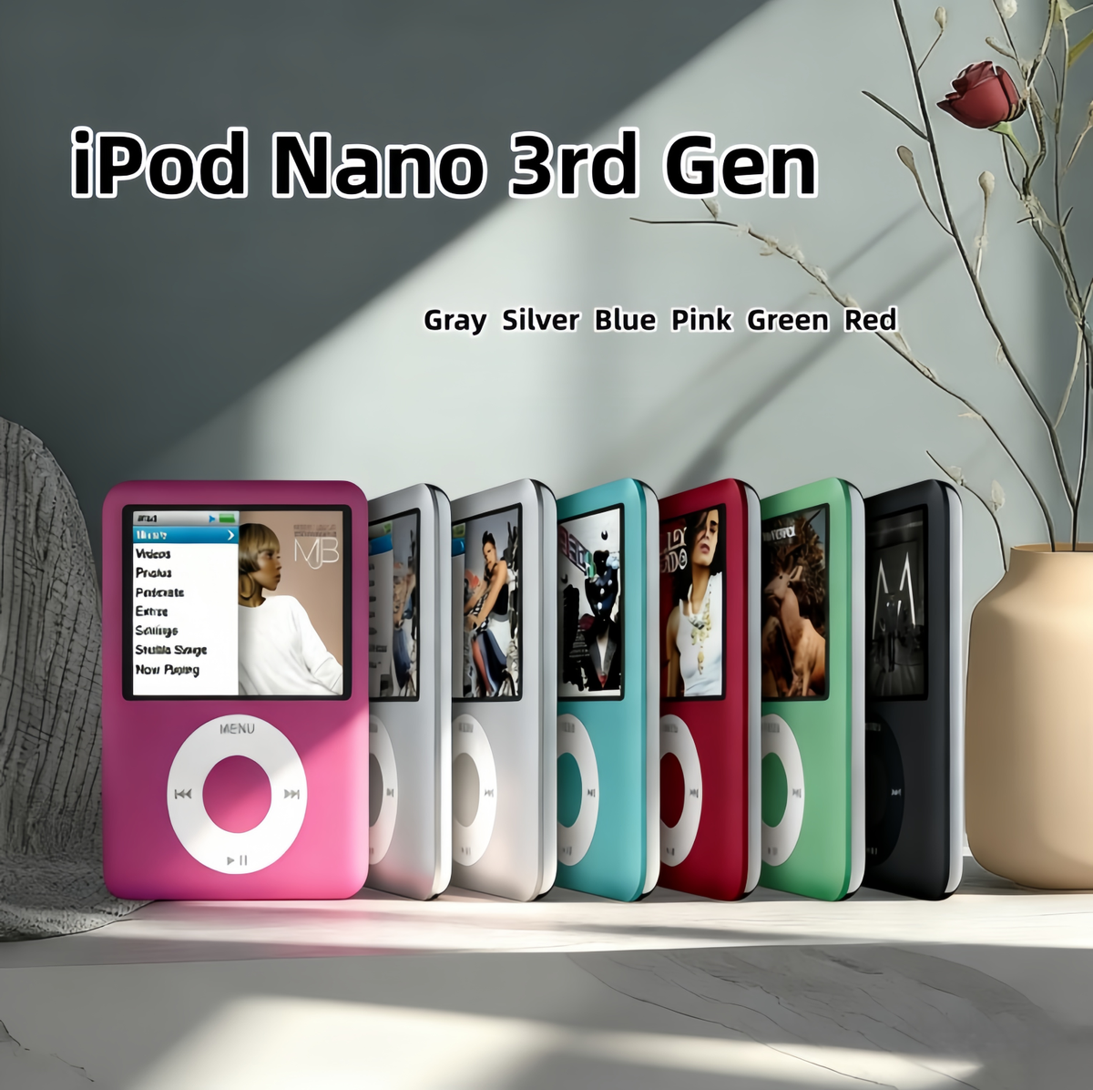 【極美品】Apple iPod nano 第三世代 NEW SealedApple iPod Nano 3rd Gen 4GB 8GB All Colors Available 90
