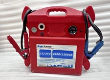 TOTAL SOURCE PARTS ACCESSORIES 12/24V 2400/1200CA INDUSTRIAL HEAVY DUTY PORTABLE