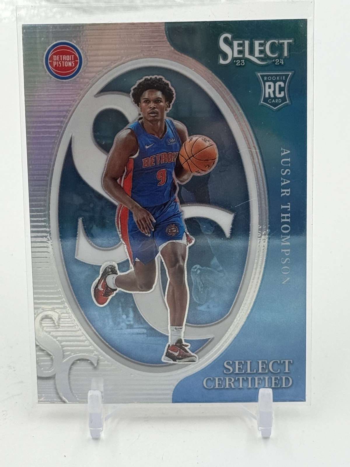 2023-24 Panini Select  -  Ausar Thompson-Select Certified Silver Prizms #11 NBA