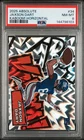 2025 Absolute Jaxson Dart KABOOM! #34 Horizontal PSA 8 NM-MINT