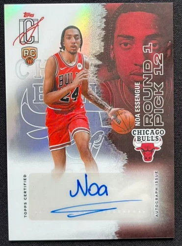 2025 Topps Signature Noa Essengue Base (RAW)