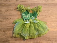 Disney Store Tinkerbelle Costume Dress Sz XXS 2/3 Girls Green