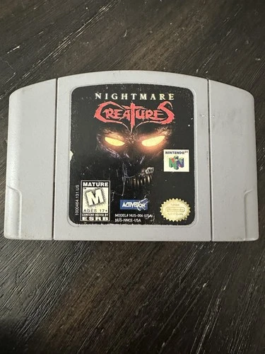 Nintendo 64 N64 Game Only Nightmare Creatures