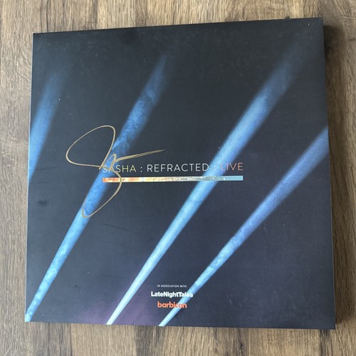 Sasha REFRACTED LIVE Barbican 4 X 12” SIGNED