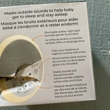 Yogasleep Nod Sound Machine and Night Light, 20 Soothing Sounds  New In Box L3A