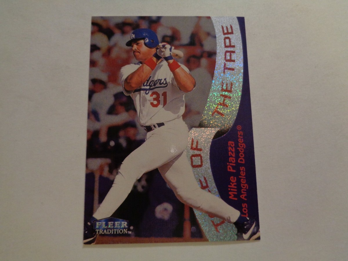 1998 Fleer Tradition Tale of the Tape Mike Piazza Card #334 | eBay