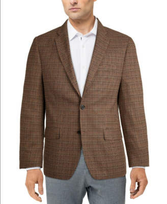 Lauren Ralph Lauren Mens Ultra Flex Sport Coat Regular Stretch