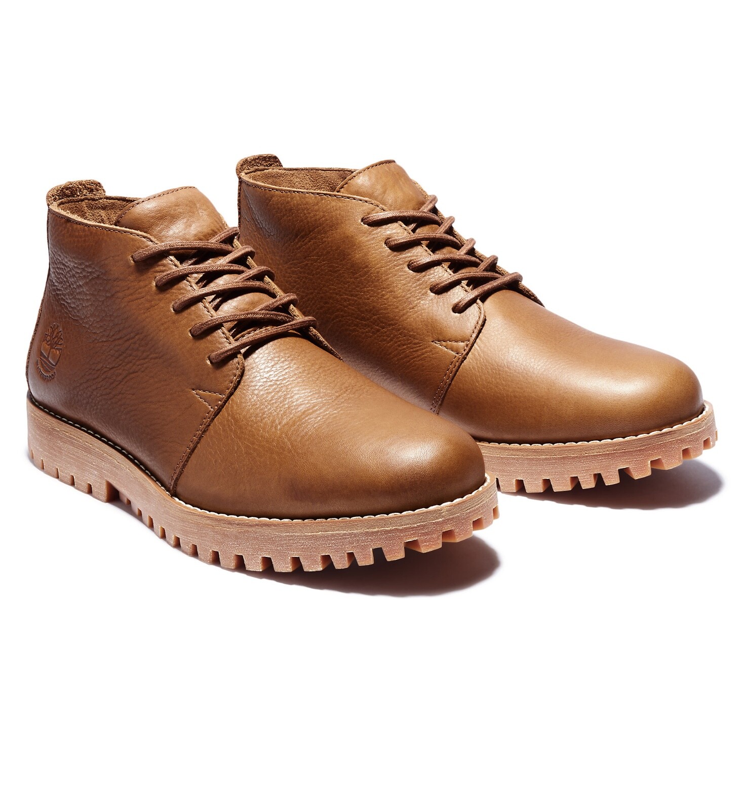 Moc Toe Oxford Shoes Leather Chukka 