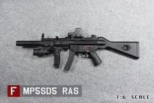 1/6 US Army Gun PMC SWAT MP5SD5 RAS Submachine For 12" Phicen TBL Soldier Figure