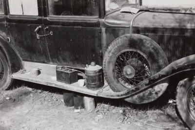 Nahaufnahme des Autos aus Mississippi gebraucht zum Schlafen 4x6 Foto