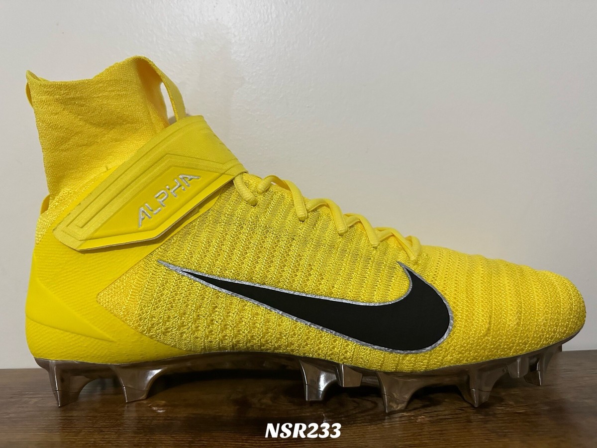NIKE ALPHA MENACE ELITE 2 OREGON DUCKS PE YELLOW FOOTBALL CI9859