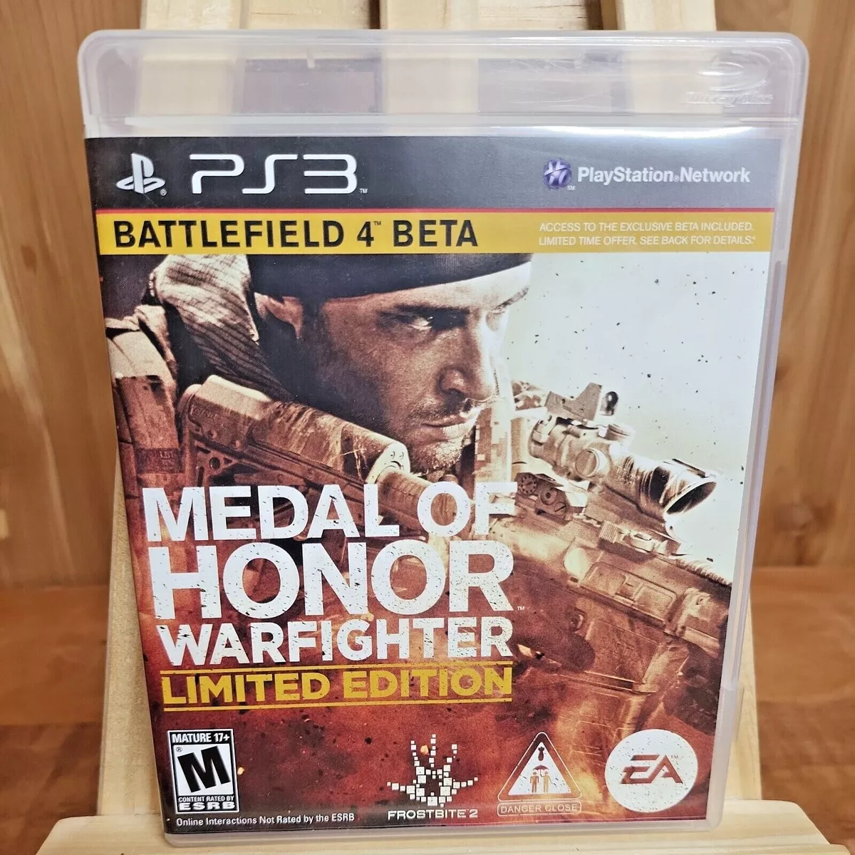 medal of honor warfighter ps3 limited edition w battlefield 4 beta