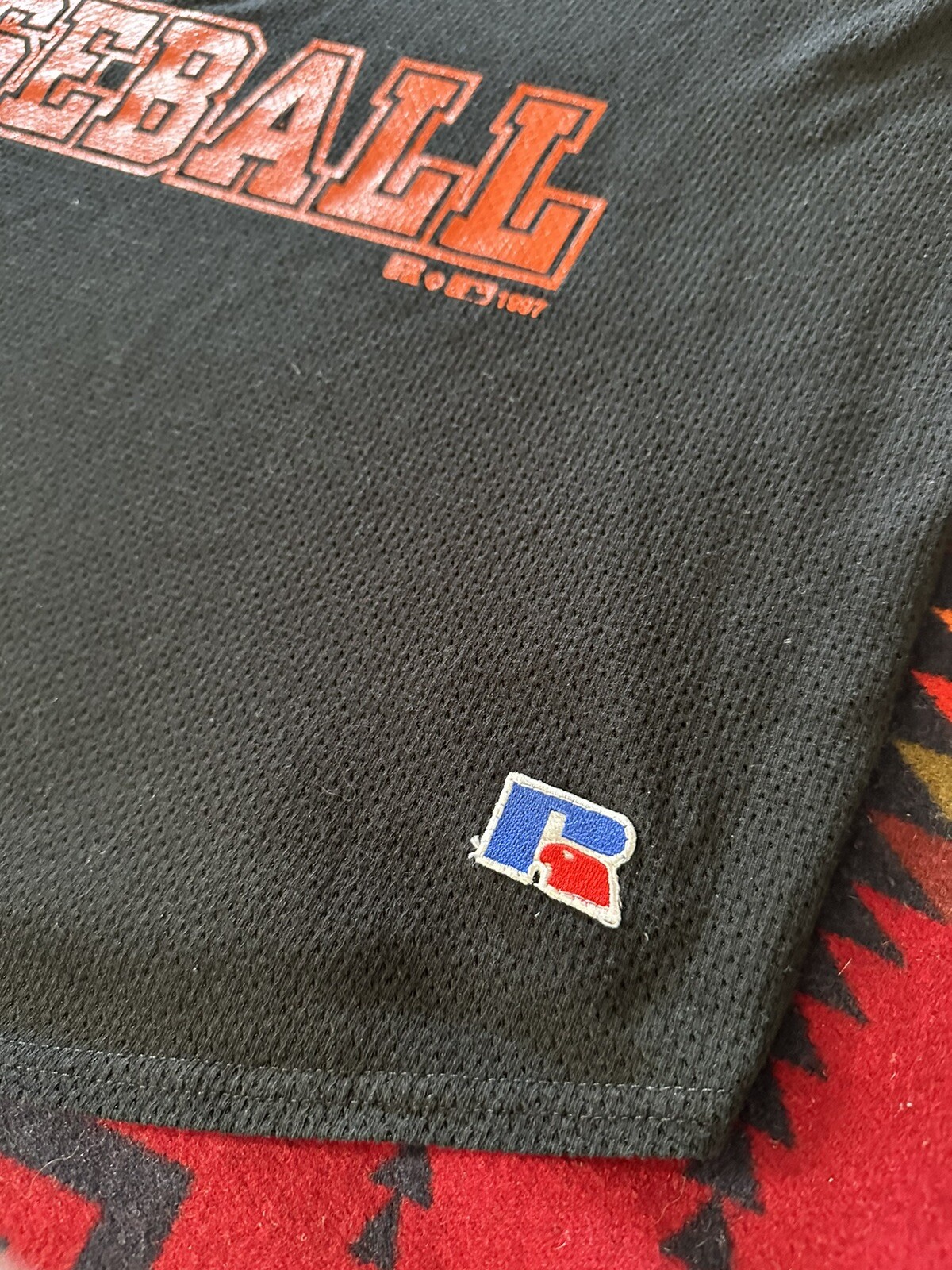 Vintage San Francisco SF Giants Russell Tank Top Baseball Made In USA