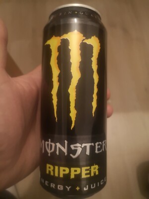  Energy Drink, Monster Ripper 50%Saft sku 0211  empty